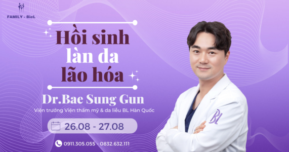 DA RẠNG NGỜI SẮC XUÂN CÙNG DR.BAE SUNG GUN